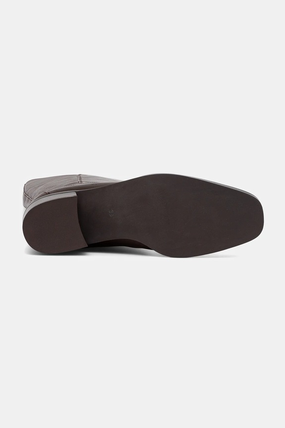 Jeffrey Campbell bőr csizma LADA U321.N01.005 barna