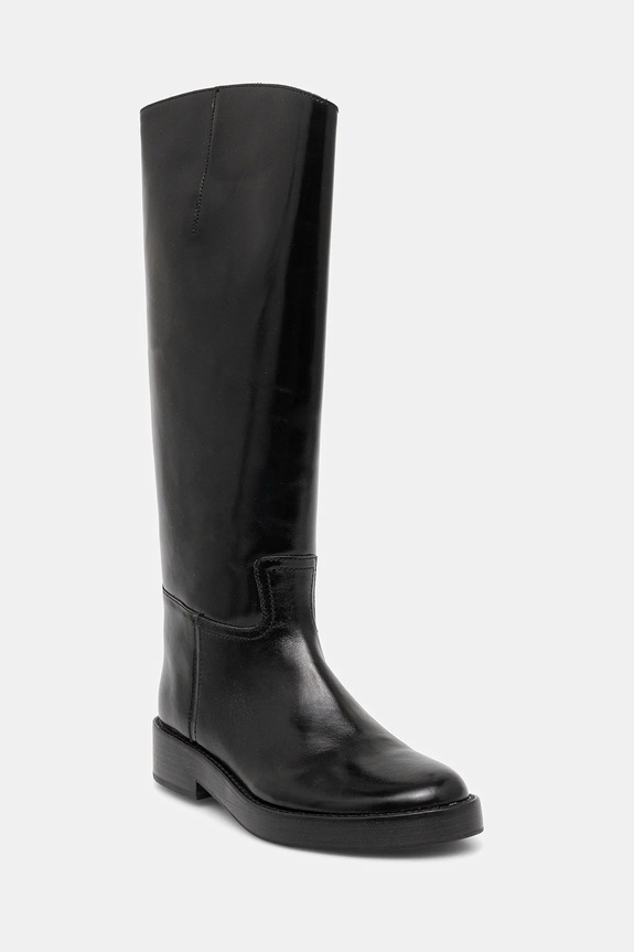 Jeffrey Campbell ghete de piele Marshy neizolat negru JC.1742.1.6
