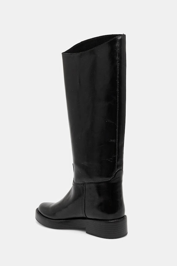 Încălțăminte Jeffrey Campbell ghete de piele Marshy JC.1742.1.6 negru