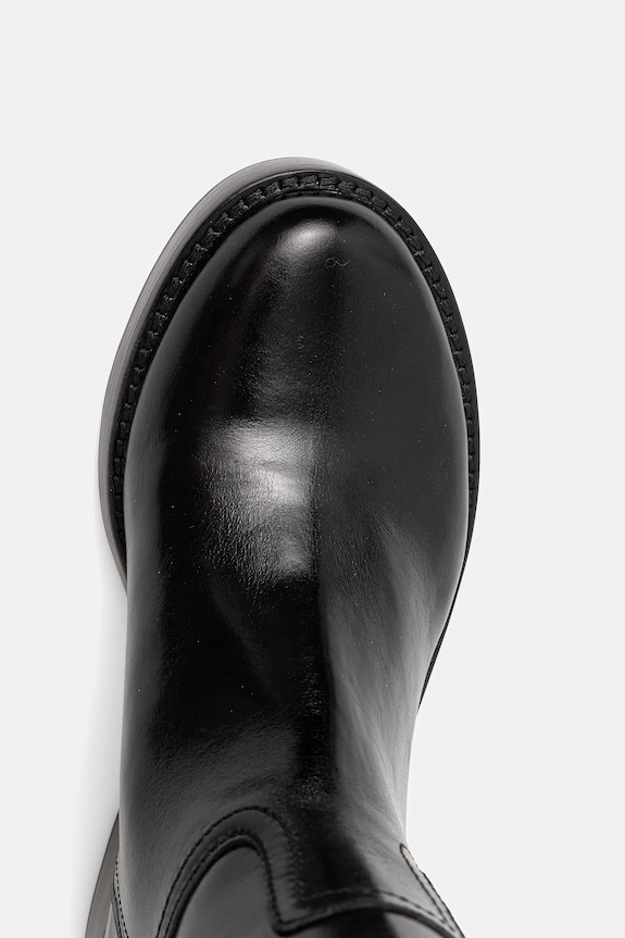 Jeffrey Campbell ghete de piele Marshy negru JC.1742.1.6