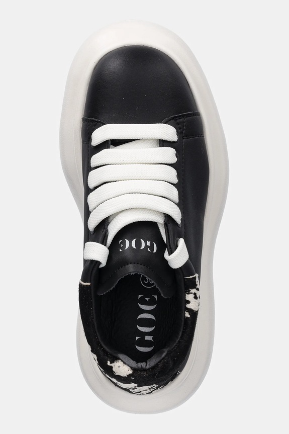 Kožne tenisice GOE crna SS2N4001.BLACK