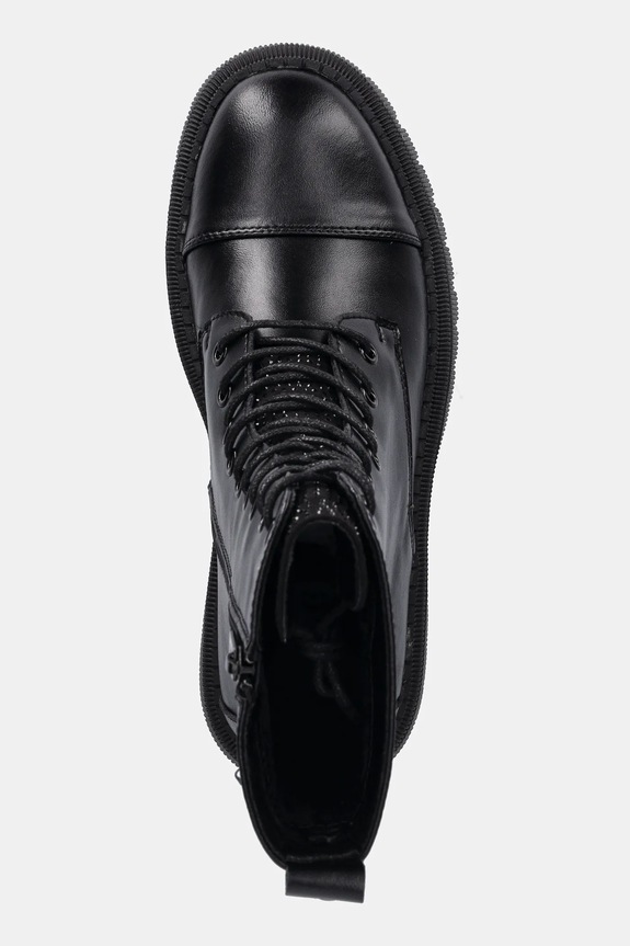 Kožené workery GOE čierna SS2N4121.BLACK