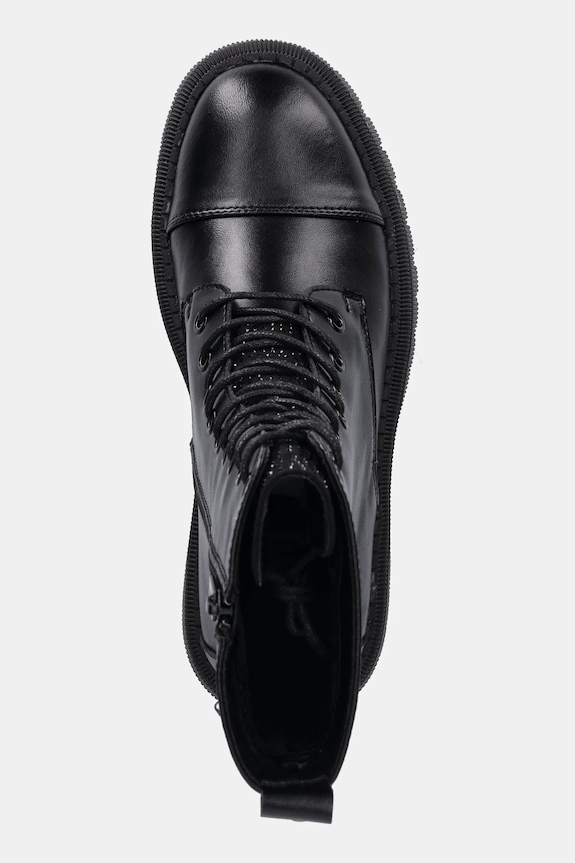 Kožené workery GOE čierna SS2N4121.BLACK