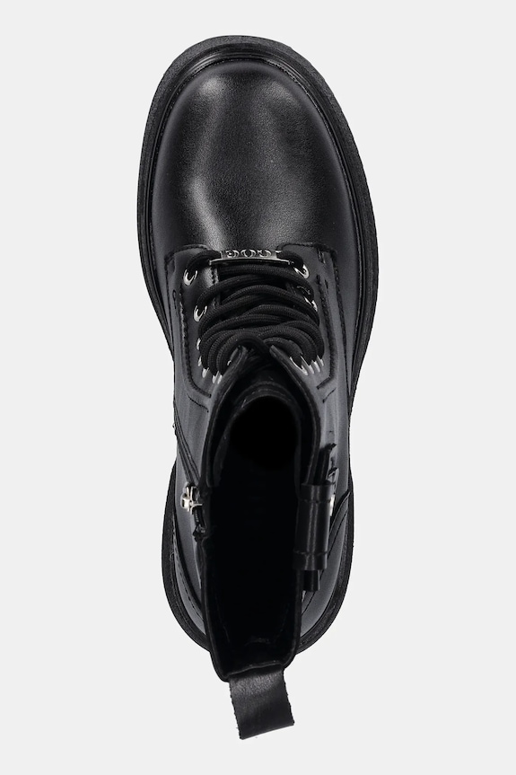 Kožené workery GOE čierna SS2N4125.BLACK
