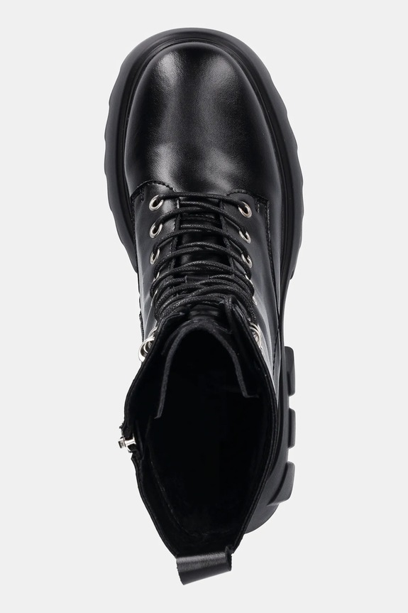Kožené workery GOE čierna SS2N4131.BLACK