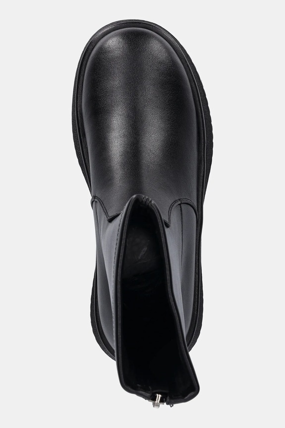 Kožené členkové topánky GOE čierna SS2N4142.BLACK