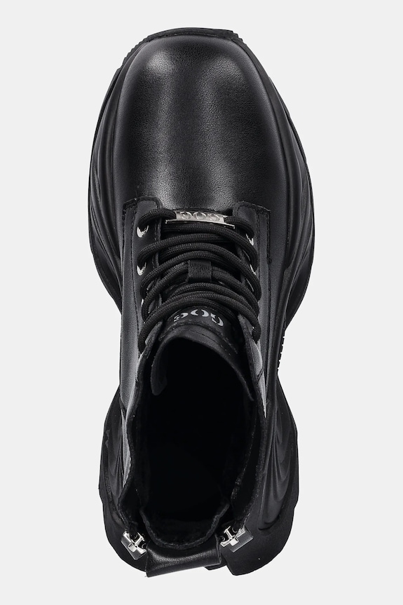 Kožne tenisice GOE crna SS2N4301.BLACK