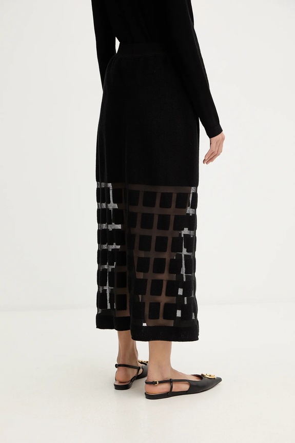 Ρούχα Μάλλινη φούστα Liviana Conti L5WA78 μαύρο