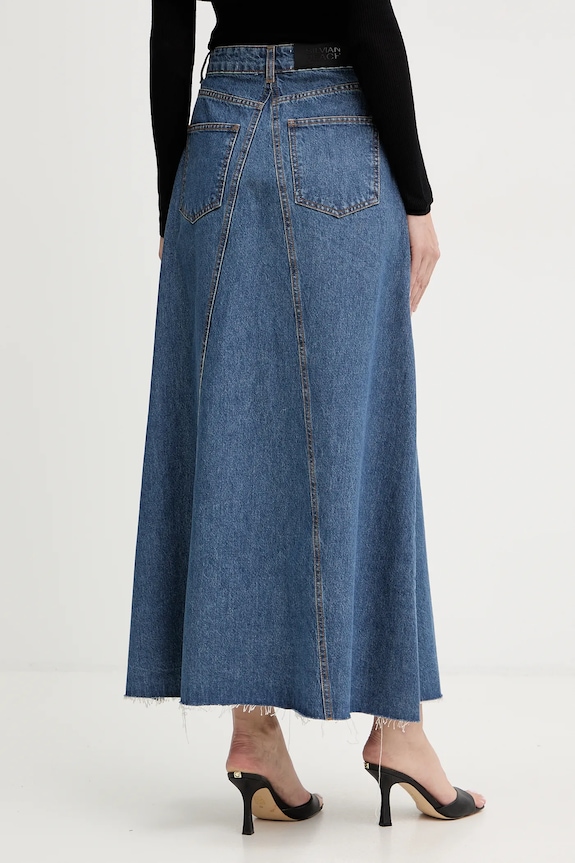 Abbigliamento Silvian Heach gonna di jeans KEBE GPA25142GO blu