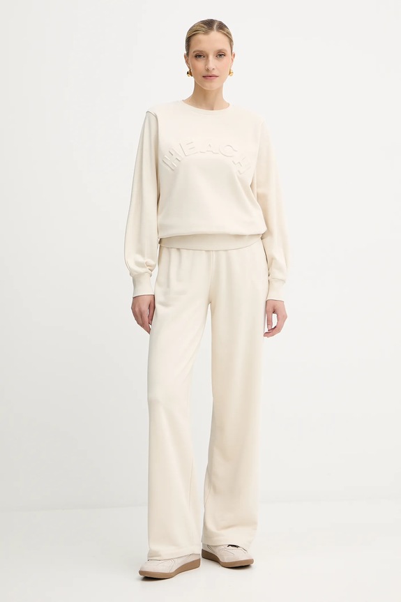 Silvian Heach pantaloni de trening MOUJANE GPA25050PA bej ZW25