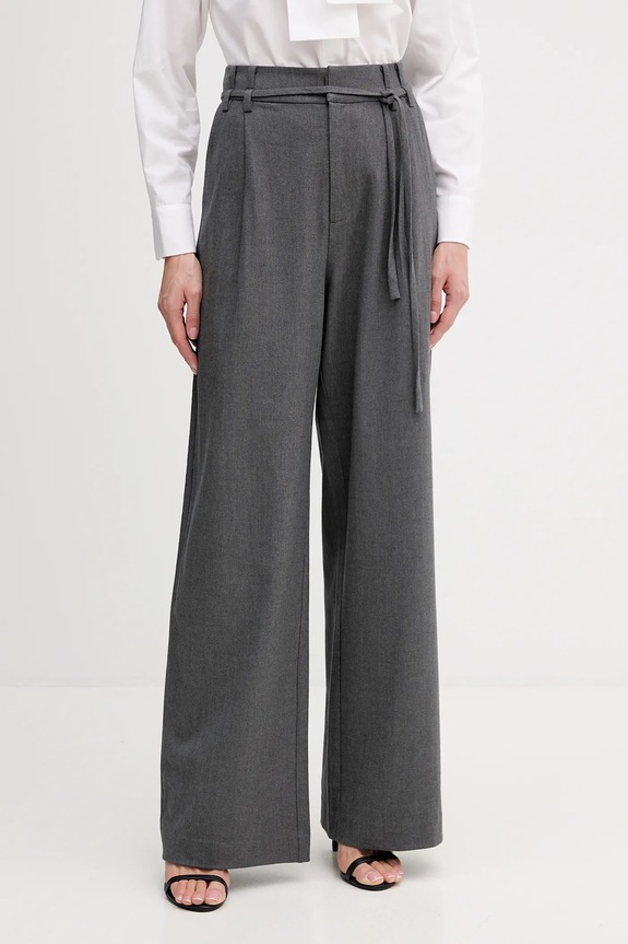 Mos Mosh pantaloni LESLIE panza gri 174150