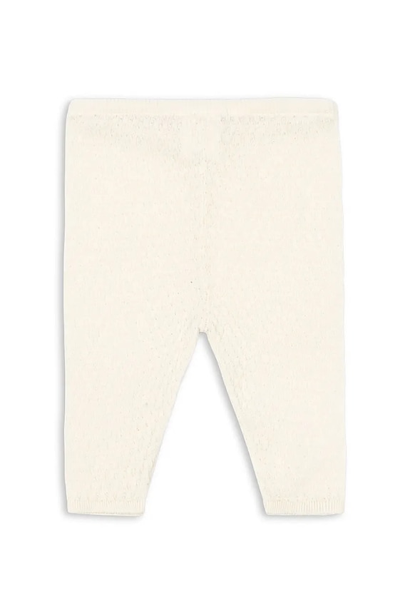 Βρεφικό βαμβακερό παντελόνι Fanga Fontana VENTI POINTELLE PANTS GOTS FA100015 μπεζ ZW25