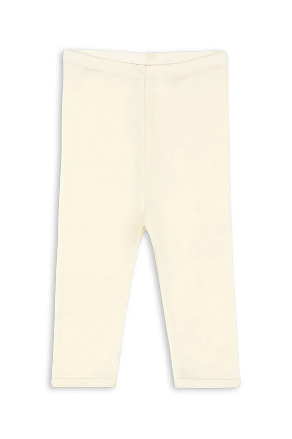 Παντελόνι από μαλλί για βρέφη Fanga Fontana ERBA WOOL PANTS μαλλί μπεζ FA100028