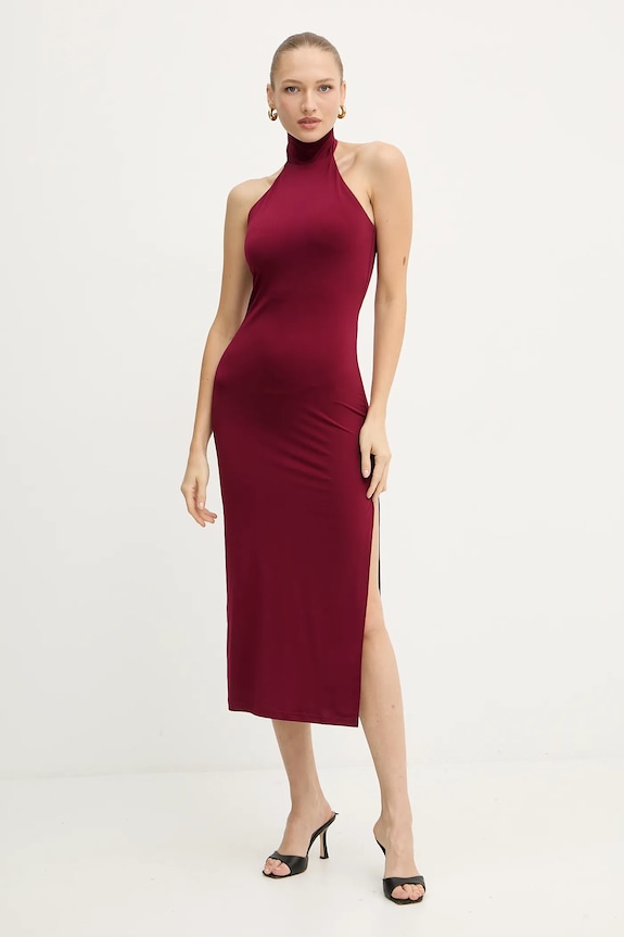 Silvian Heach vestito TIKIM maxi granata GPA25358VE