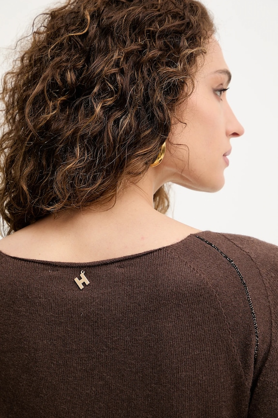 Sveter Silvian Heach KARIM hnedá GPA25241MA