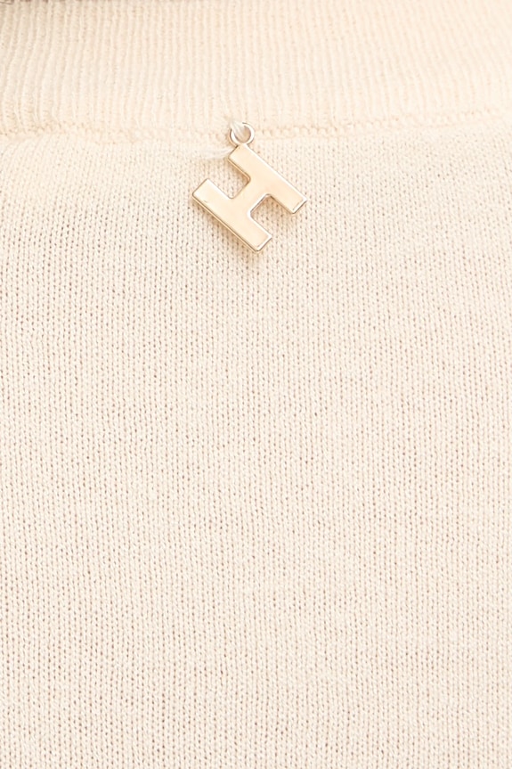Silvian Heach t-shirt ATLAM GPA25040MA beżowy