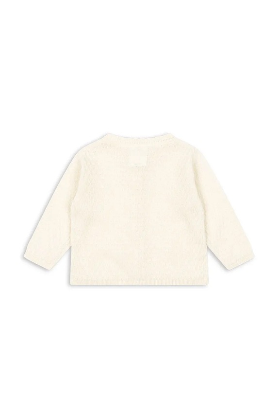 Παιδικό κάρδιγκαν Fanga Fontana VENTI POINTELLE CARDIGAN GOTS FA100057 μπεζ ZW25
