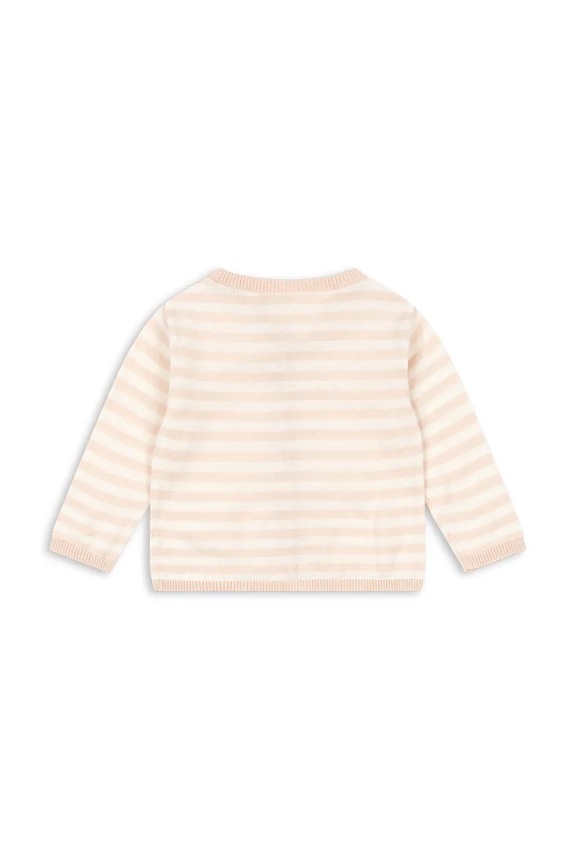 Παιδικό κάρδιγκαν Fanga Fontana VENTI KNIT CARDIGAN GOTS FA100058 μπεζ ZW25