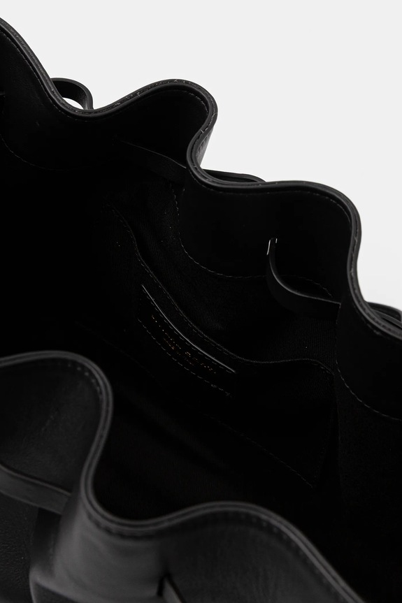 Δερμάτινη τσάντα Liviana Conti μαύρο A5WA01