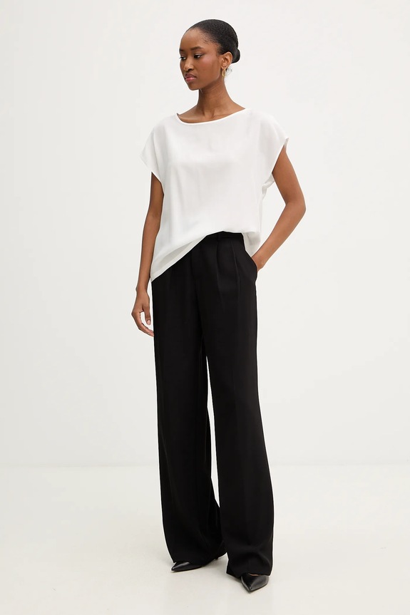 Kratka majica Silvian Heach BOLAWE GPA25528BL bela ZW25