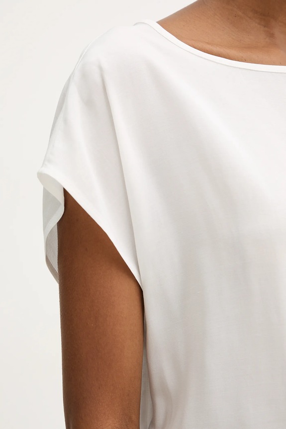 Kratka majica Silvian Heach BOLAWE GPA25528BL bela