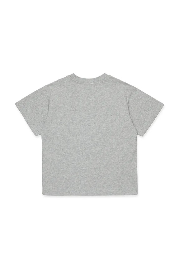Dievča Detské bavlnené tričko MAX&Co. MAXT1F T-SHIRT MX0005.MX057 sivá