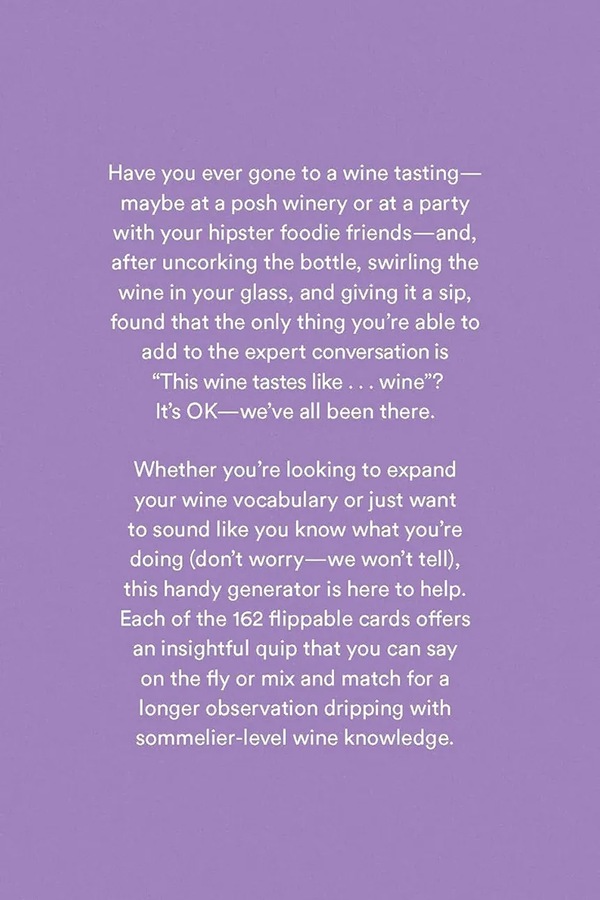 Inne Книга Wine Convo Generator, English фото 2