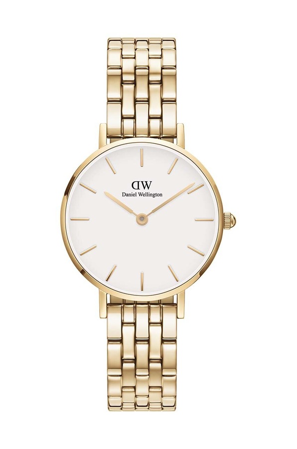 Годинник Daniel Wellington Petite 28 5-Link колір золотий