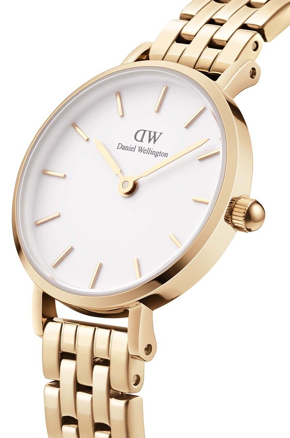 Годинник Daniel Wellington Petite 28 5-Link колір золотий фото 2