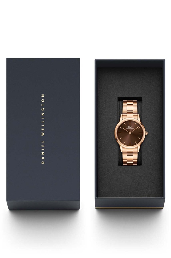 Годинник Daniel Wellington Iconic Link Amber 32 колір золотий фото 2