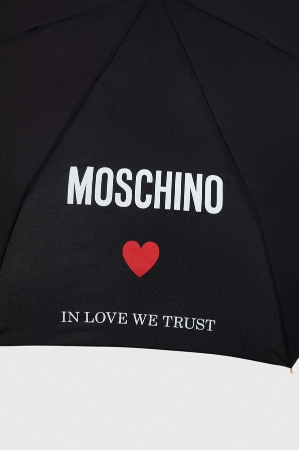 Парасоля Moschino колір чорний