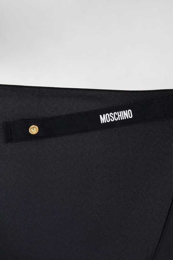 Парасоля Moschino колір чорний фото 2