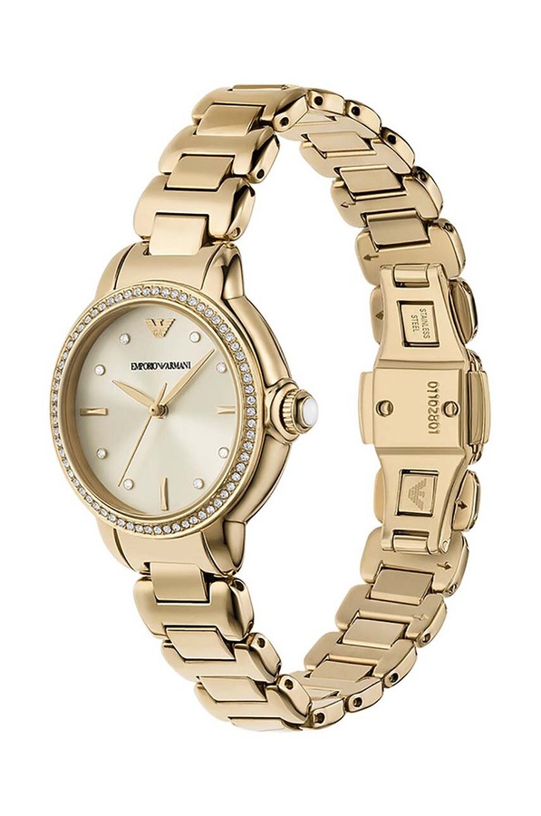 Годинник Emporio Armani колір золотий фото 2
