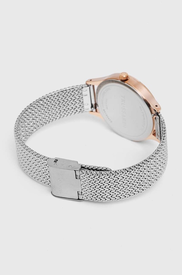 Годинник Trussardi колір срібний фото 2