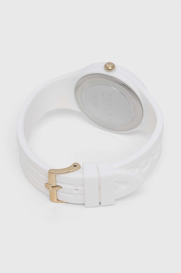 Годинник Furla колір білий фото 2