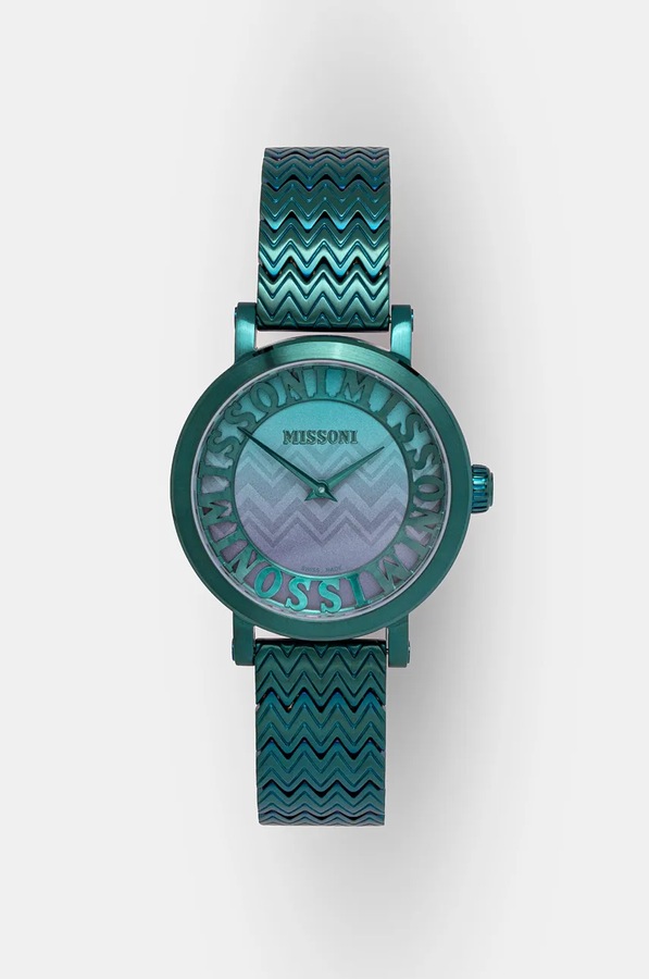 Годинник Missoni колір бірюзовий