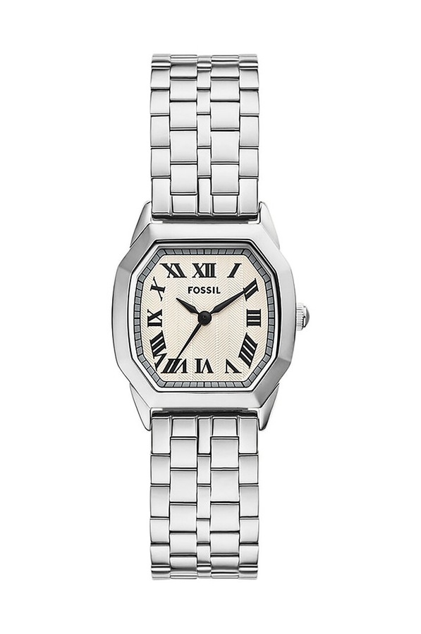 Годинник Fossil колір срібний