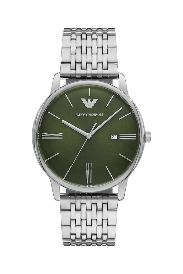 Годинник Emporio Armani колір срібний