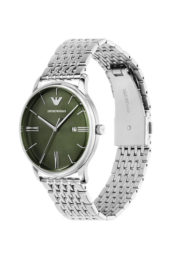 Годинник Emporio Armani колір срібний