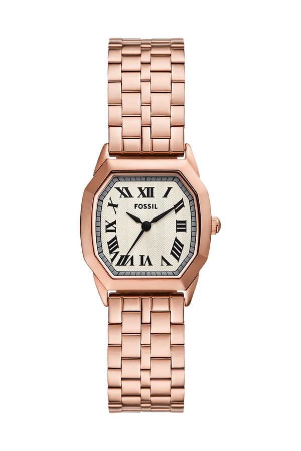 Годинник Fossil Rose Gold колір золотий