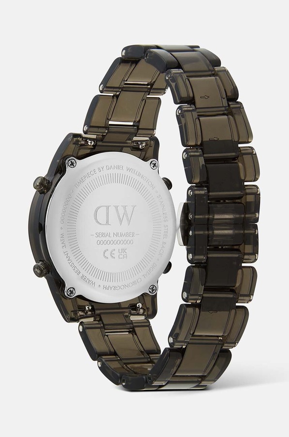 Годинник Daniel Wellington колір сірий фото 3
