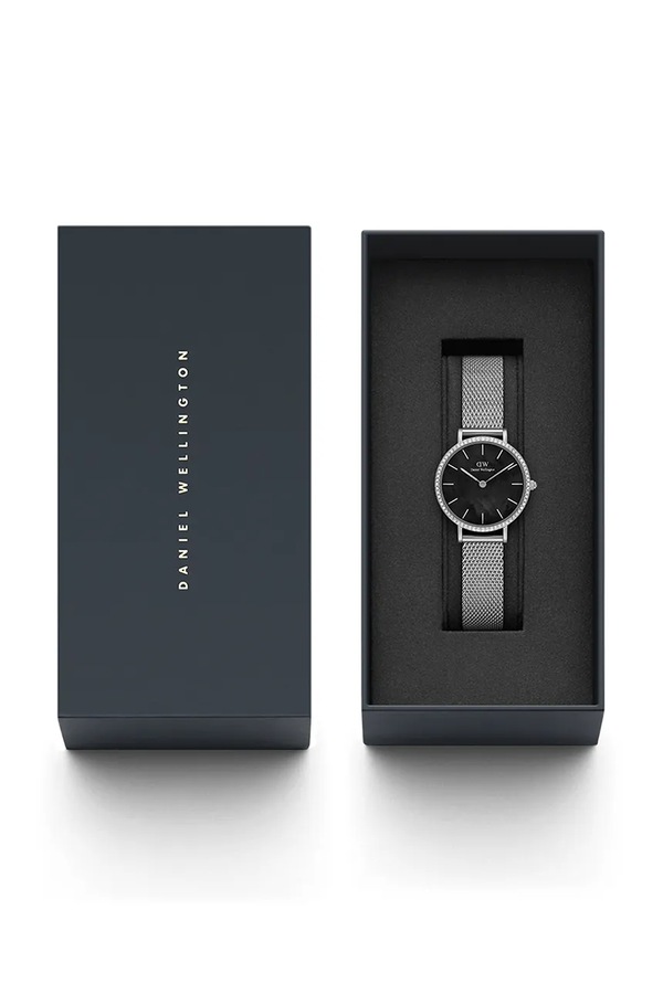 Годинник Daniel Wellington Lumine Bezel колір срібний фото 4