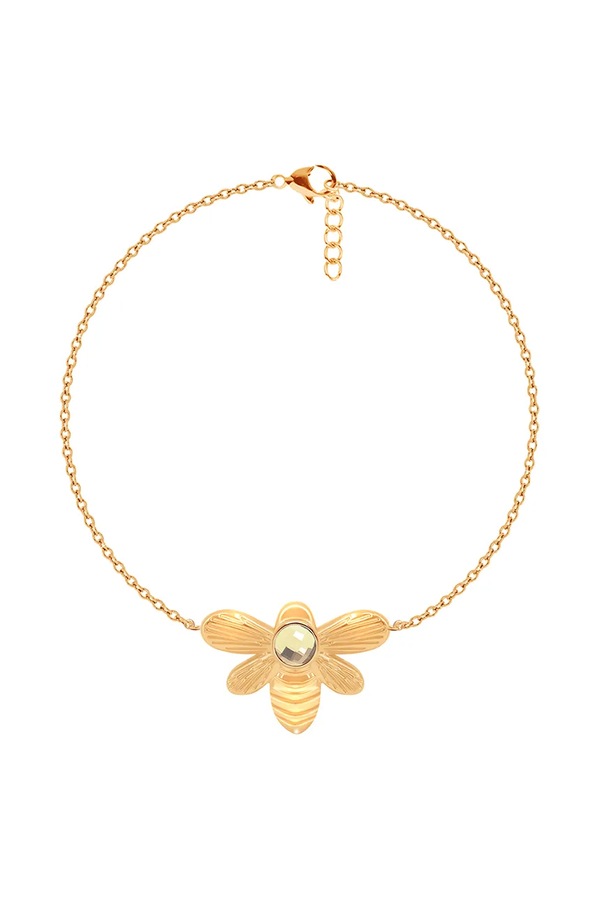 Позолочений браслет Lilou Honey