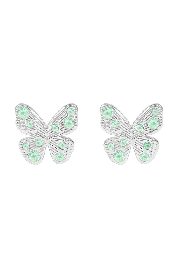 Посеребренные серьги Lilou Papillon фото 2
