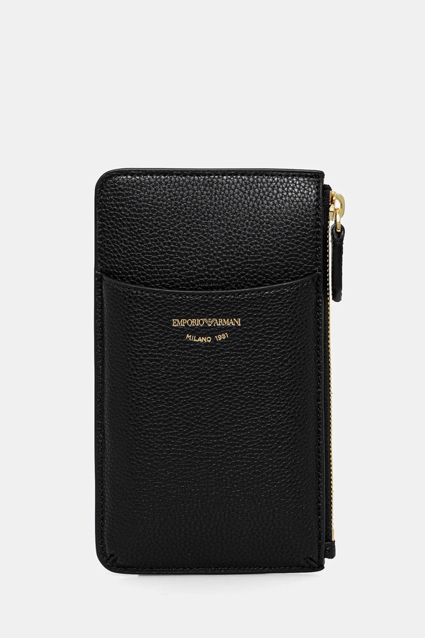Гаманець Emporio Armani колір чорний