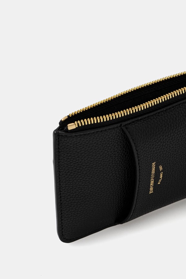 Гаманець Emporio Armani колір чорний фото 3