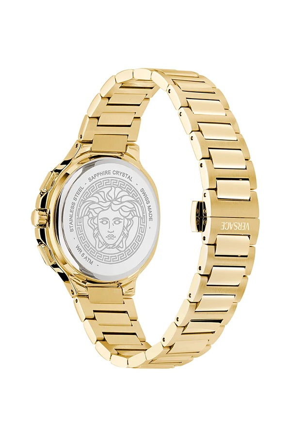 Годинник Versace колір золотий фото 2