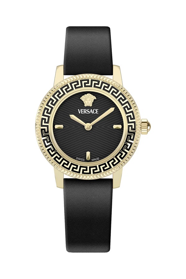 Годинник Versace колір чорний