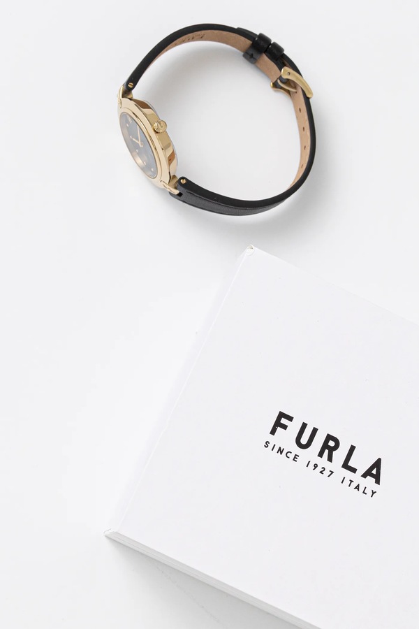 Годинник Furla HERITAGE колір чорний фото 2