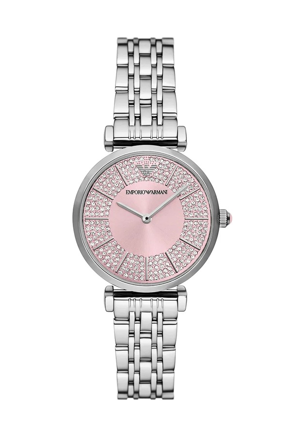 Годинник Emporio Armani колір срібний